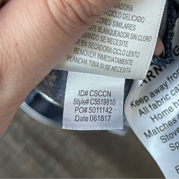 Eileen West | Navy Floral Nightgown Cottagecore Prairie - Picture 5 of 6